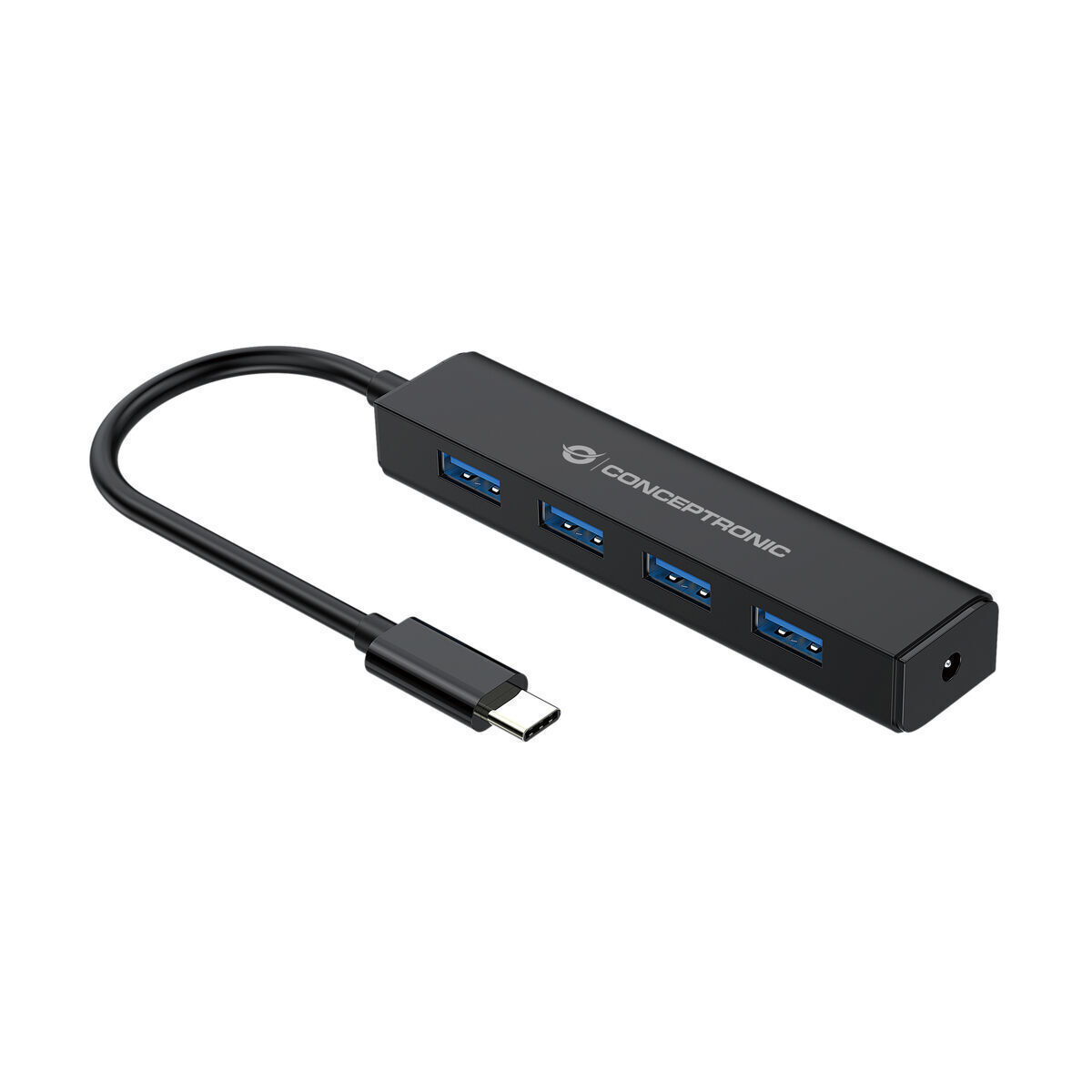 Conceptronic USB 3.0 Hub 4 Θυρών με σύνδεση USB-C (CTC4USB3) - Image 2