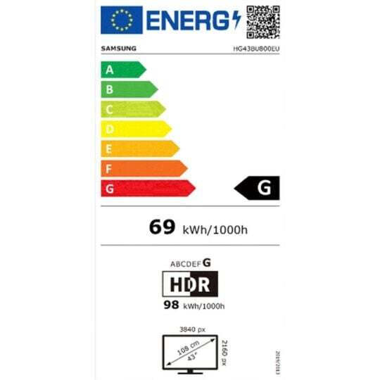 Samsung Smart Τηλεόραση 43" 4K UHD LED HBU8000 HDR (2022) HG43BU800EUXEN - Image 5