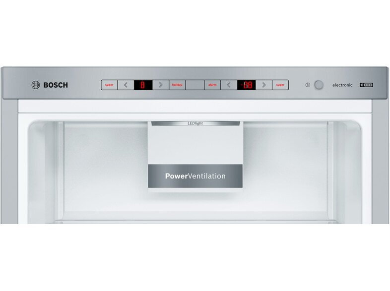 Bosch Ψυγειοκαταψύκτης 419lt Brushed Steel Anti-Fingerprint KGE49AICA - Image 7