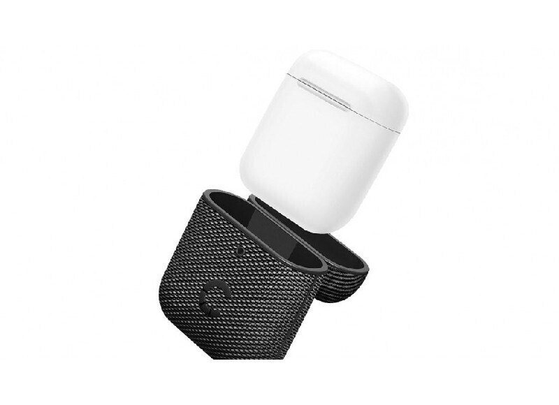 Cygnett Tekview Θήκη Υφασμάτινη σε Μαύρο χρώμα για Apple AirPods 1 / AirPods 2 - Image 2