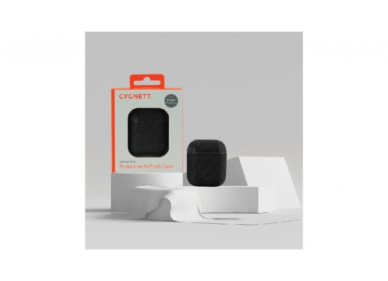 Cygnett Tekview Θήκη Υφασμάτινη σε Μαύρο χρώμα για Apple AirPods 1 / AirPods 2 - Image 3