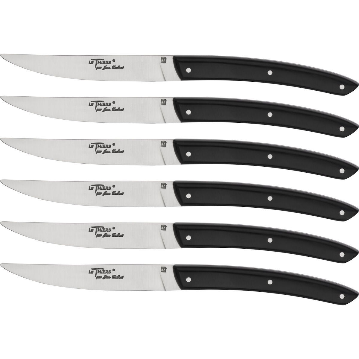 Laguiole Μαχαίρια Steak από Ανοξείδωτο Ατσάλι T06P0000A18015 6τμχ