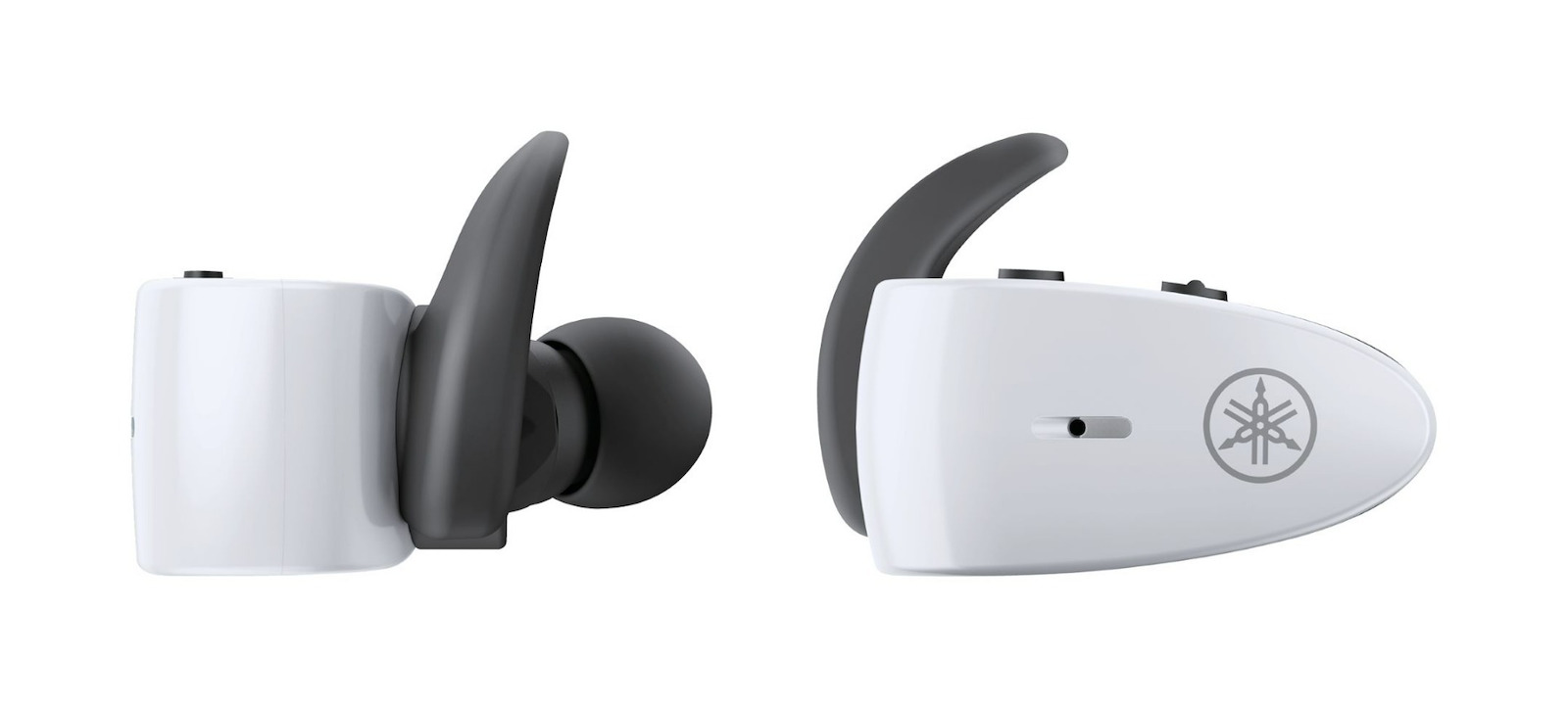 Yamaha TW-ES5A In-ear Bluetooth Handsfree Ακουστικά με Αντοχή στον Ιδρώτα και Θήκη Φόρτισης Λευκά - Image 2