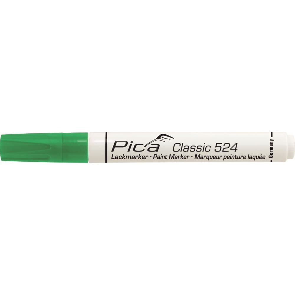 Pica Ανεξίτηλος Μαρκαδόρος 4mm Πράσινος