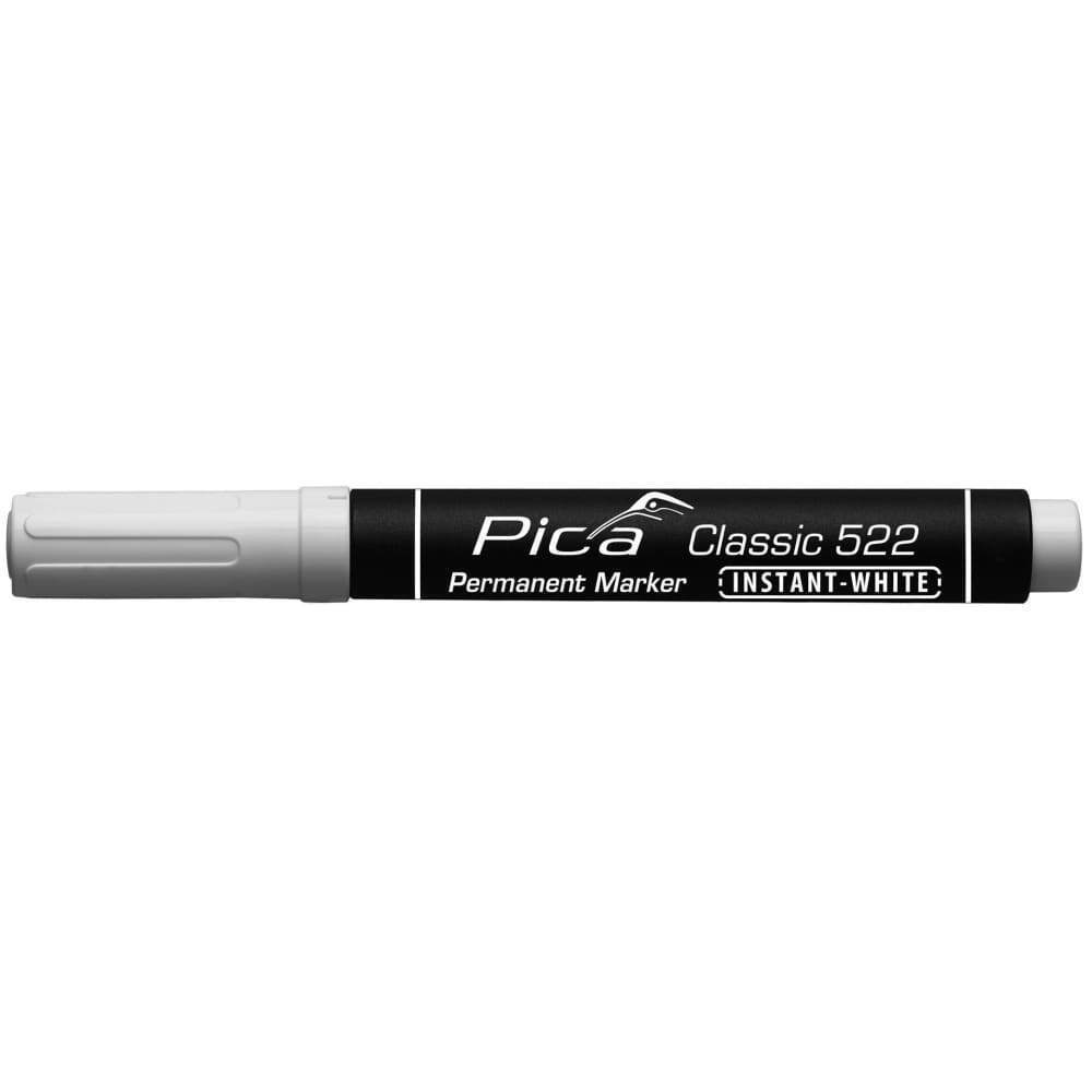 Pica CLASSIC Ανεξίτηλος Μαρκαδόρος Λευκός