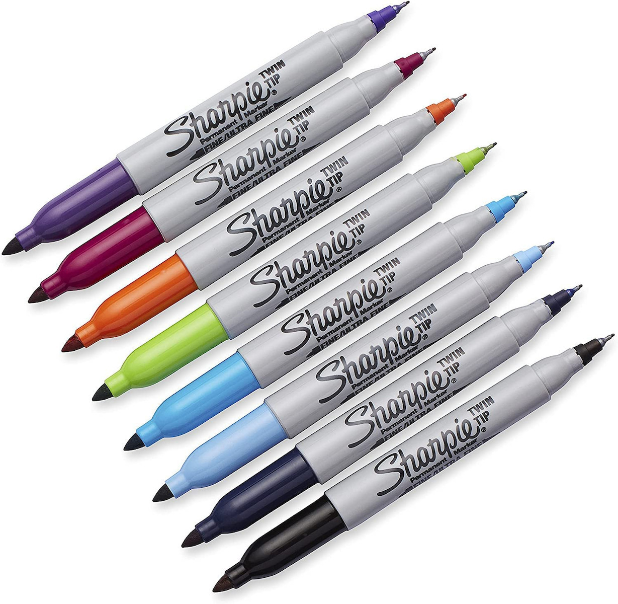 Sharpie Twin Tip Ανεξίτηλοι Μαρκαδόροι 0.5mm Πολύχρωμοι 8τμχ - Image 3