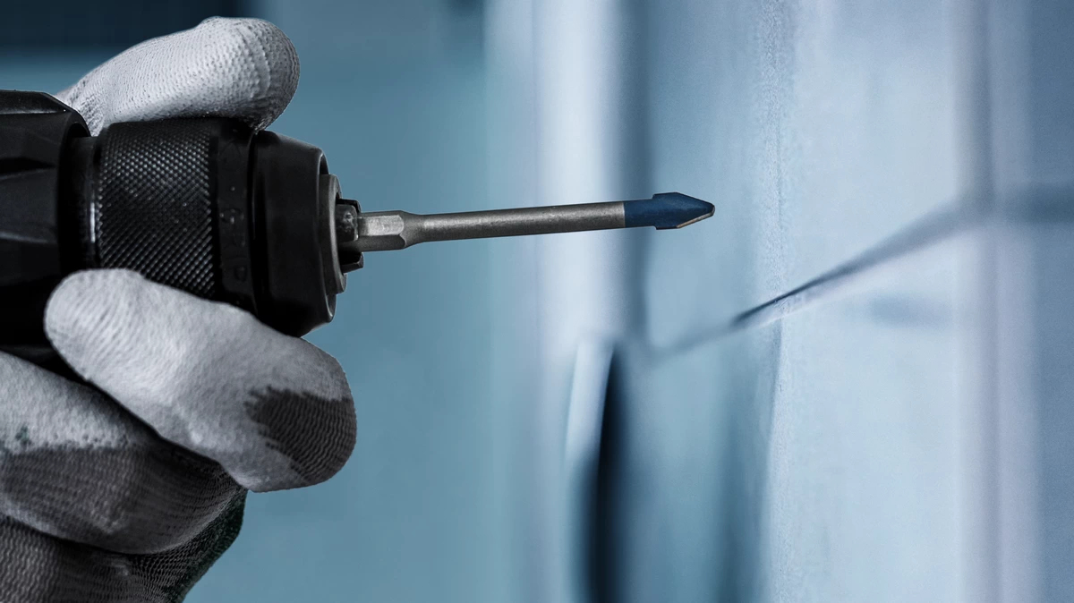 Bosch Expert HEX-9 HardCeramic Σετ 3 Τρυπάνια με Εξάγωνο Στέλεχος για Γυαλί και Πλακίδια - Image 3