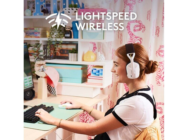 Logitech Wireless Combo G435 & G305 Over Ear White/Lime - Image 8