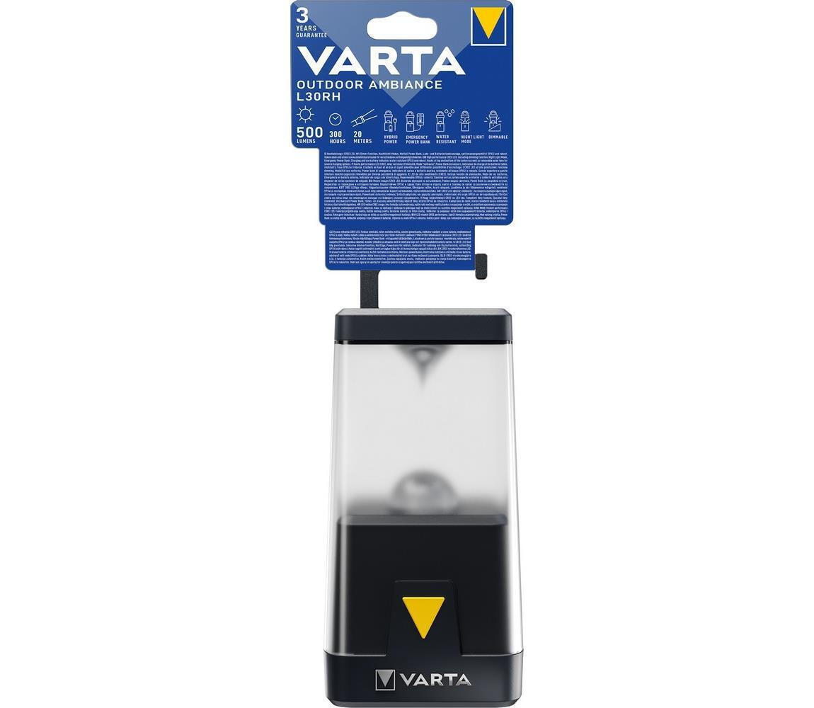 Varta Ambiance L30RH Φανάρι Επαναφορτιζόμενο 500lm - Image 3