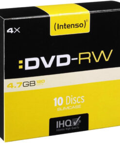 Intenso Επανεγγράψιμα DVD-RW 4x 4.7GB 10τμχ