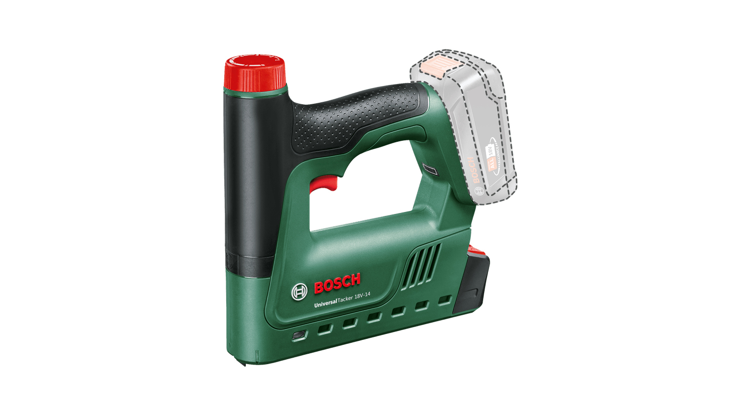 Bosch Καρφωτικό Μπαταρίας 18V Solo για Καρφιά και Συνδετήρες