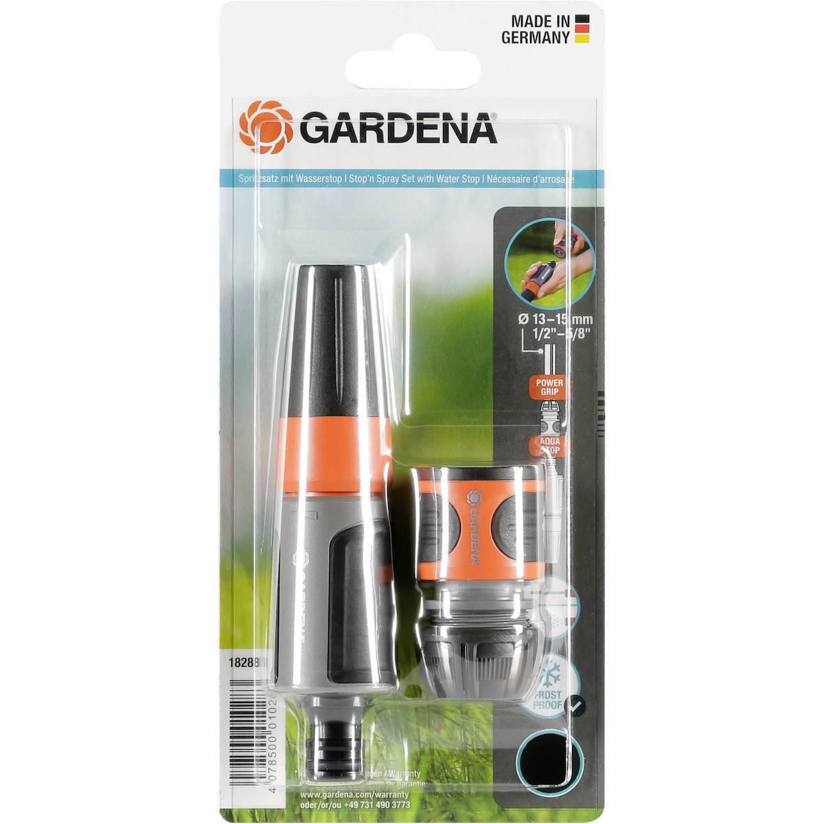 Gardena Stop 'n' Spray Σετ Εκτοξευτήρα Νερού με Ταχυσυνδέσμους 13mm 1/2" - Image 4