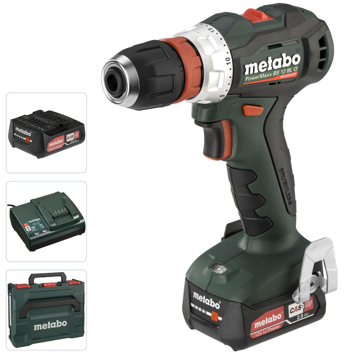 Metabo SB 12 BL Κρουστικό Δραπανοκατσάβιδο Μπαταρίας 12V 2x2Ah
