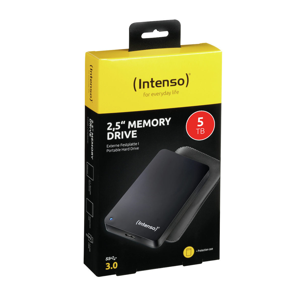 Intenso Memory Drive USB 3.0 Εξωτερικός HDD 5TB 2.5" Μαύρο - Image 3