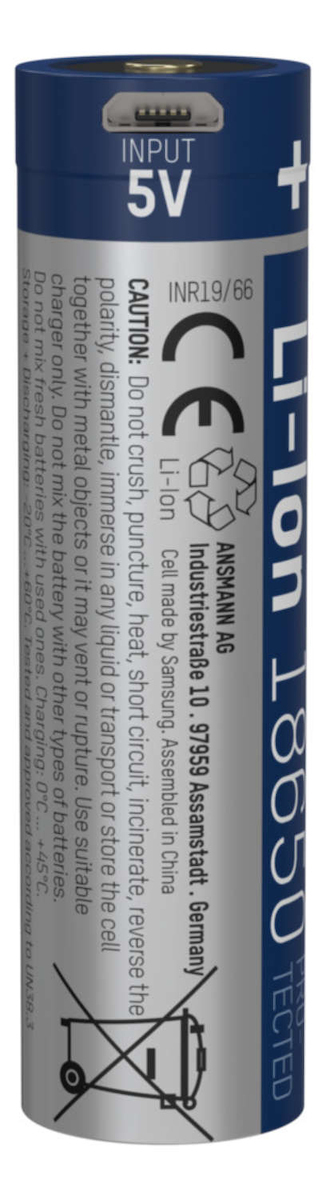 Ansmann 18650 3400mAh 3.6V 1τμχ - Image 4