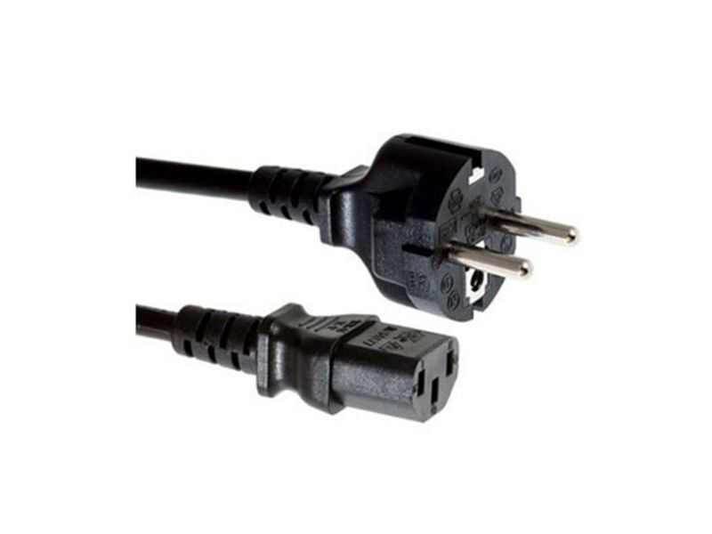 HP IEC C13 - Euro Cable 1.8m Μαύρο (JW118A) - Image 2