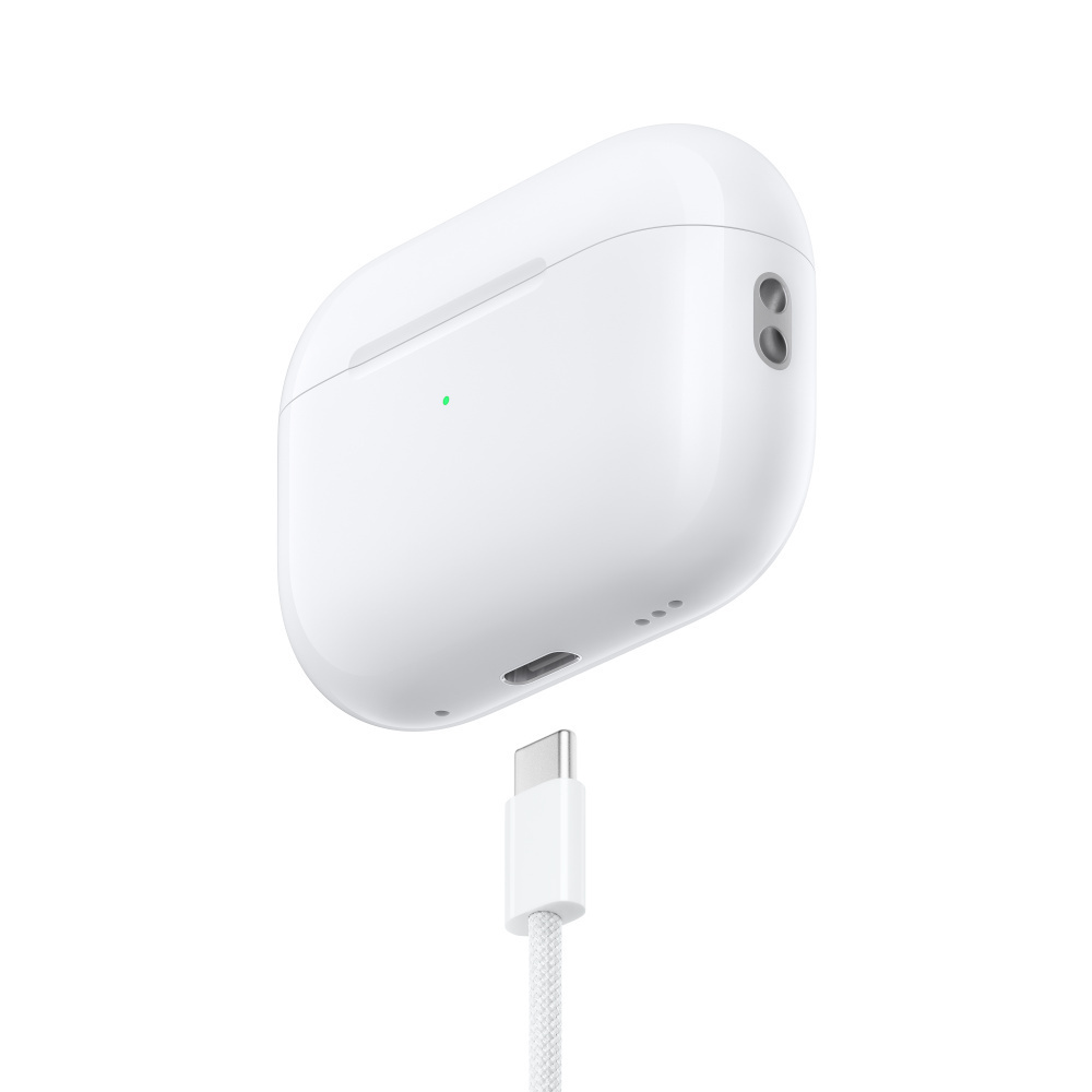 Apple AirPods Pro 2 με MagSafe Charging Case (USB‑C) In-ear Bluetooth Handsfree Ακουστικά με Αντοχή στον Ιδρώτα και Θήκη Φόρτισης Λευκά - Image 5