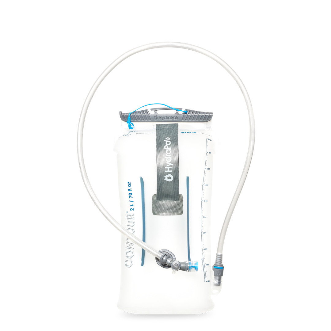 Hydrapak Αθλητικό Παγούρι 2000ml Διάφανο
