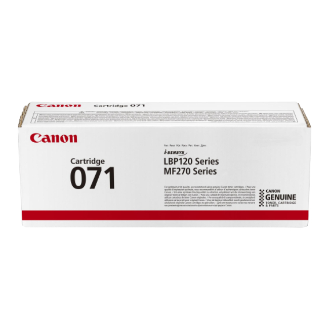 Canon 071 Γνήσιο Toner Laser Εκτυπωτή Μαύρο (5645C002)