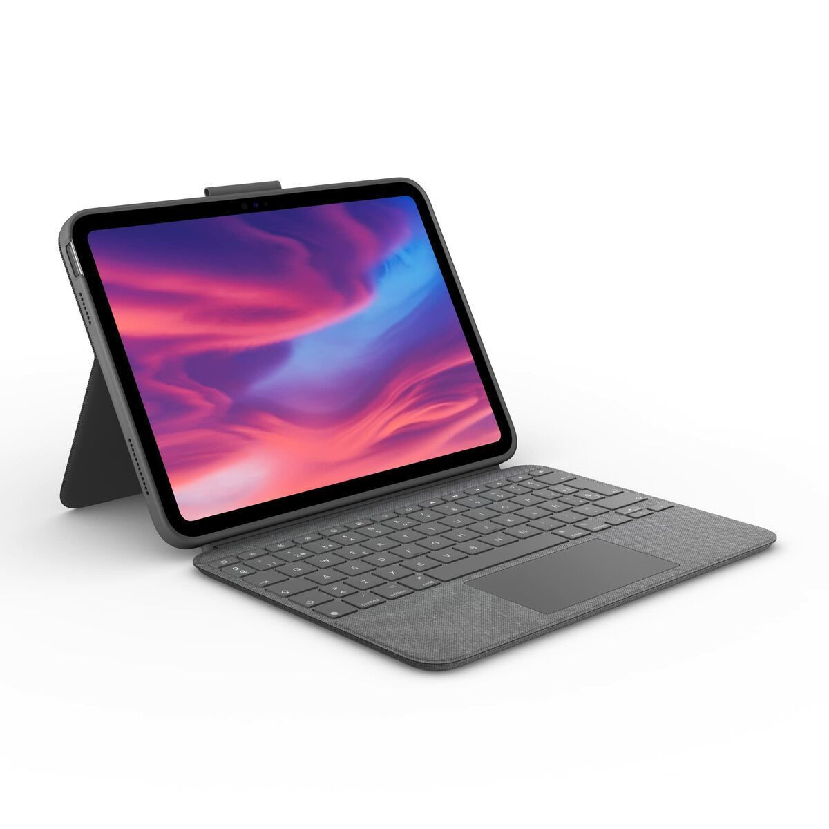 Logitech Combo Touch με Πληκτρολόγιο Γκρι