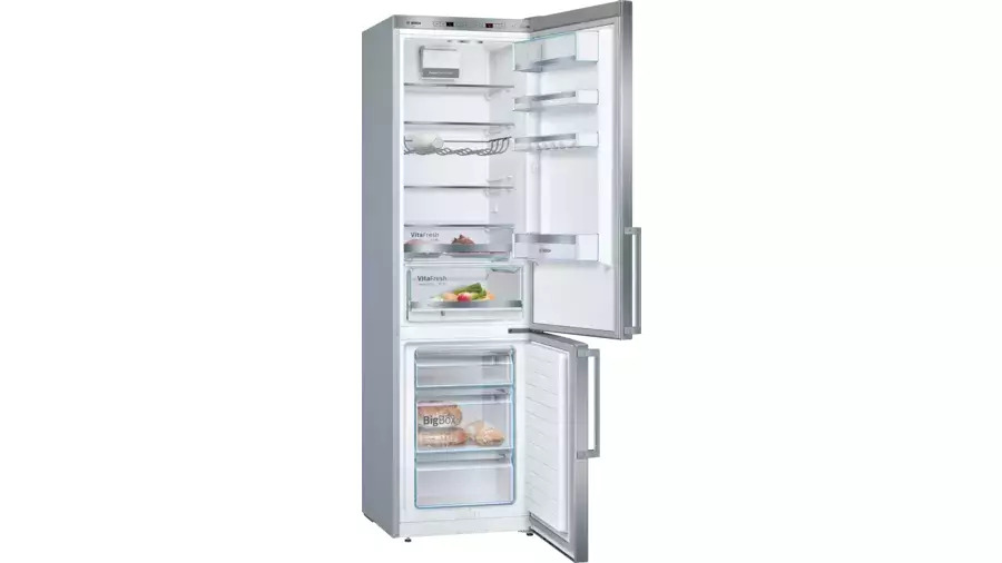 Bosch Ψυγειοκαταψύκτης 343lt Inox KGE398IBP - Image 2