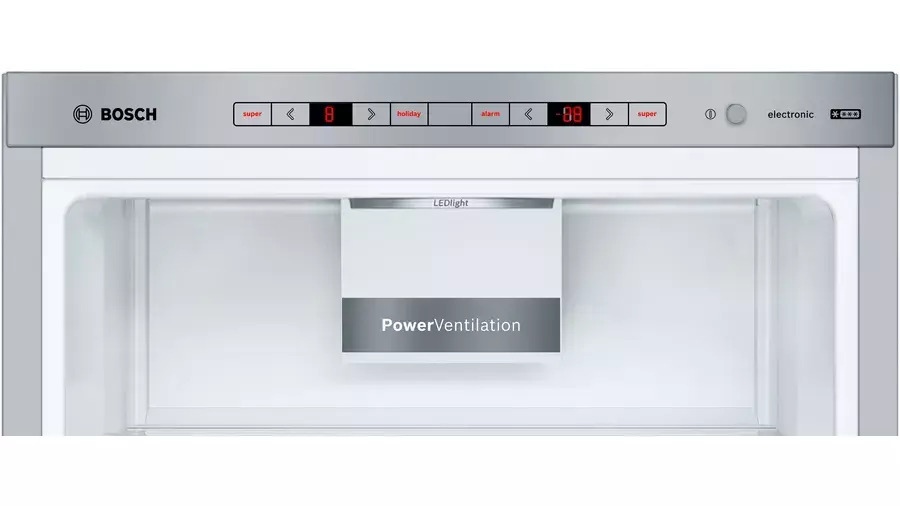 Bosch Ψυγειοκαταψύκτης 343lt Inox KGE398IBP - Image 3