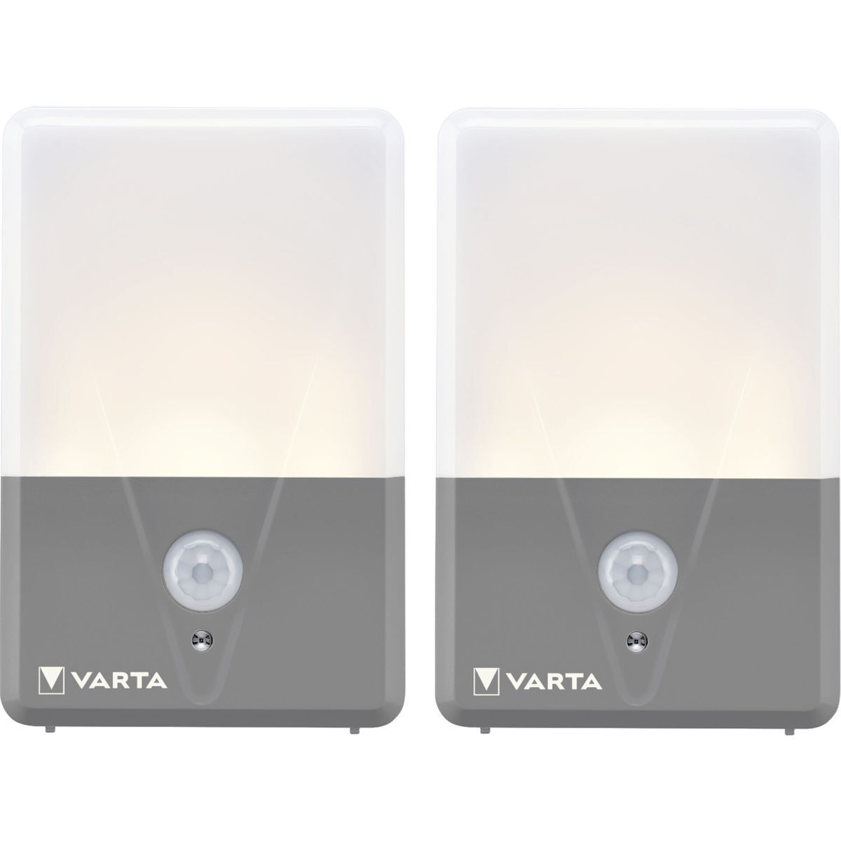Varta Φωτιστικό Νυκτός με Τροφοδοσία Μπαταρίας και Αισθητήρα Κίνησης 2τμχ