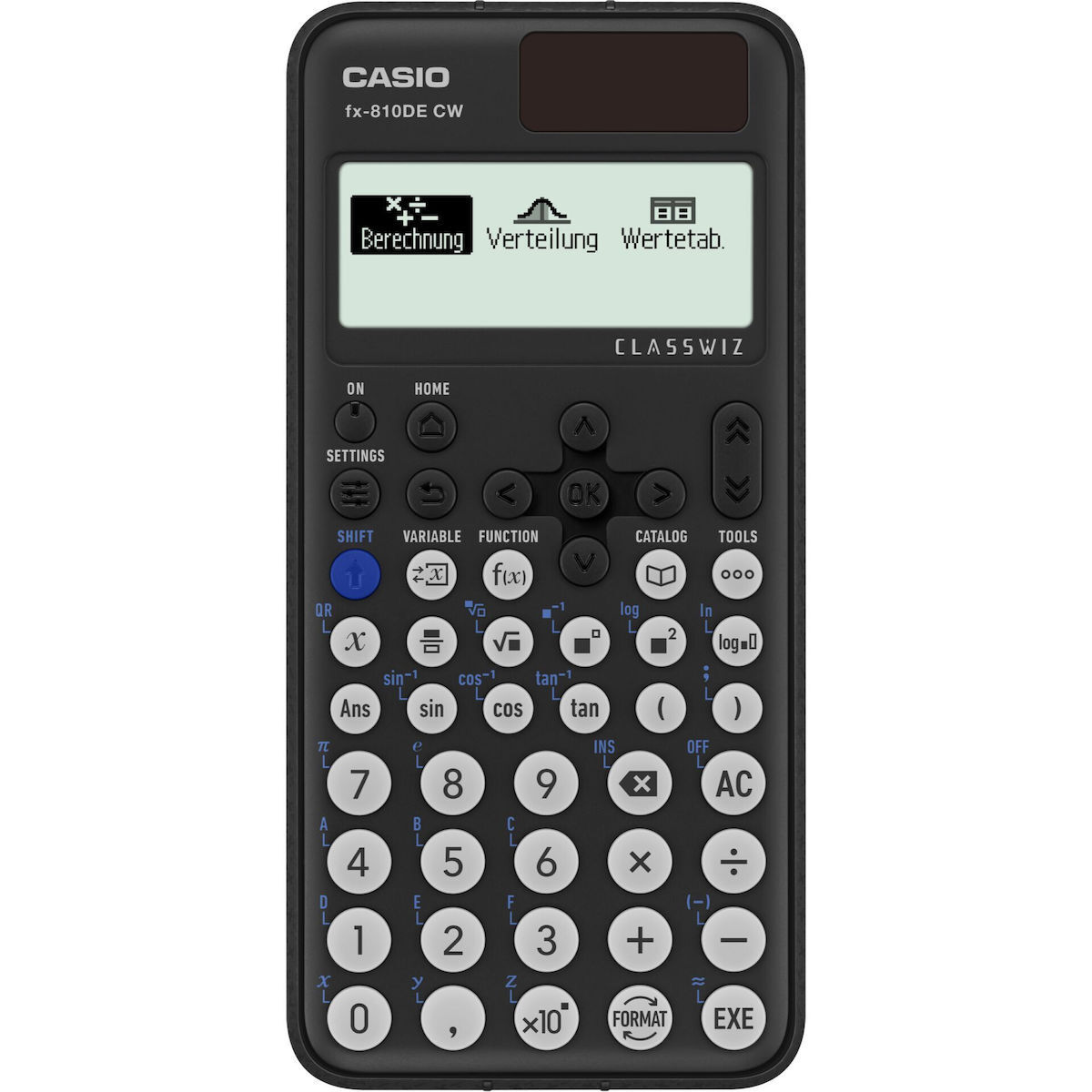 Casio Αριθμομηχανή σε Μαύρο Χρώμα FX-810DE CW