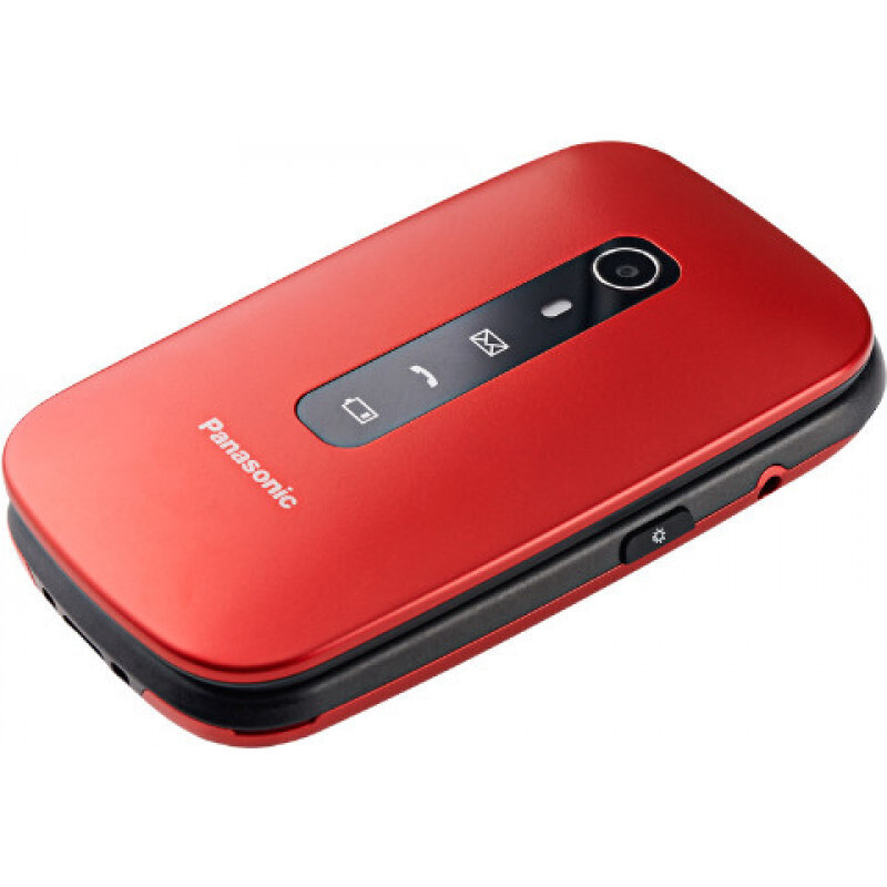 Panasonic KX-TU550 Single SIM Ανθεκτικό Κινητό Κόκκινο - Image 3
