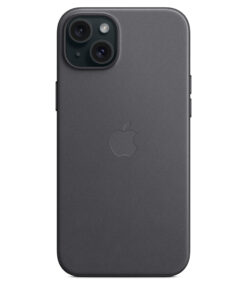 Alternative view of Apple Finewoven Back Cover Υφασμάτινο Μαύρο (iPhone 15 Plus) MT423ZM/A