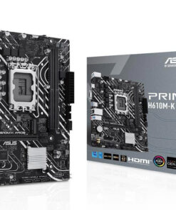 Alternative view of Asus Prime H610M-K ARGB