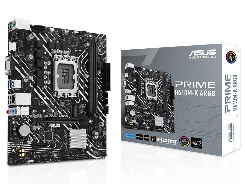 Asus Prime H610M-K ARGB - Image 2