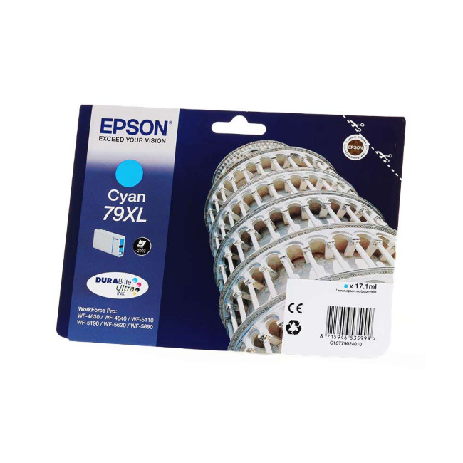 Epson 79XL Γνήσιο Μελάνι Εκτυπωτή InkJet Κυανό (C13T79024010) - Image 3