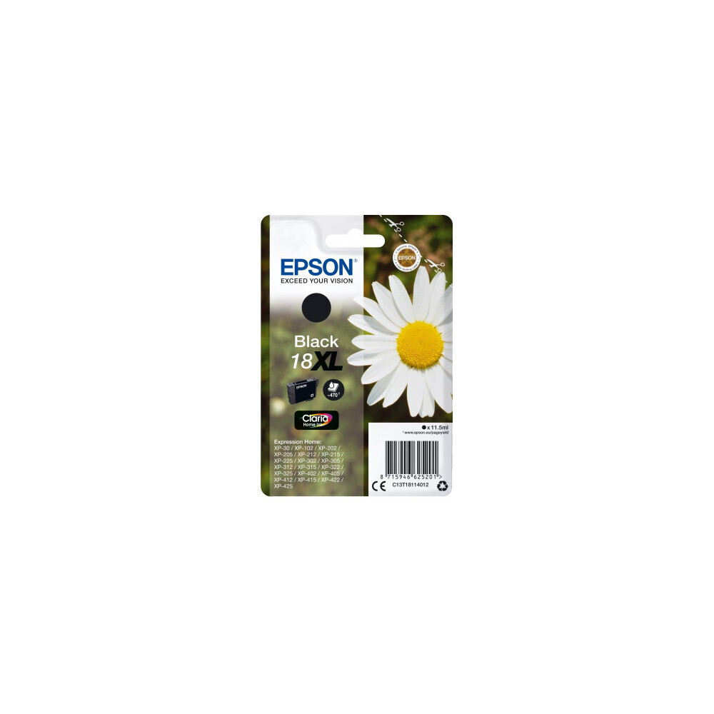 Epson 18XL Γνήσιο Μελάνι Εκτυπωτή InkJet Μαύρο (C13T18114012 C13T18114010) - Image 4