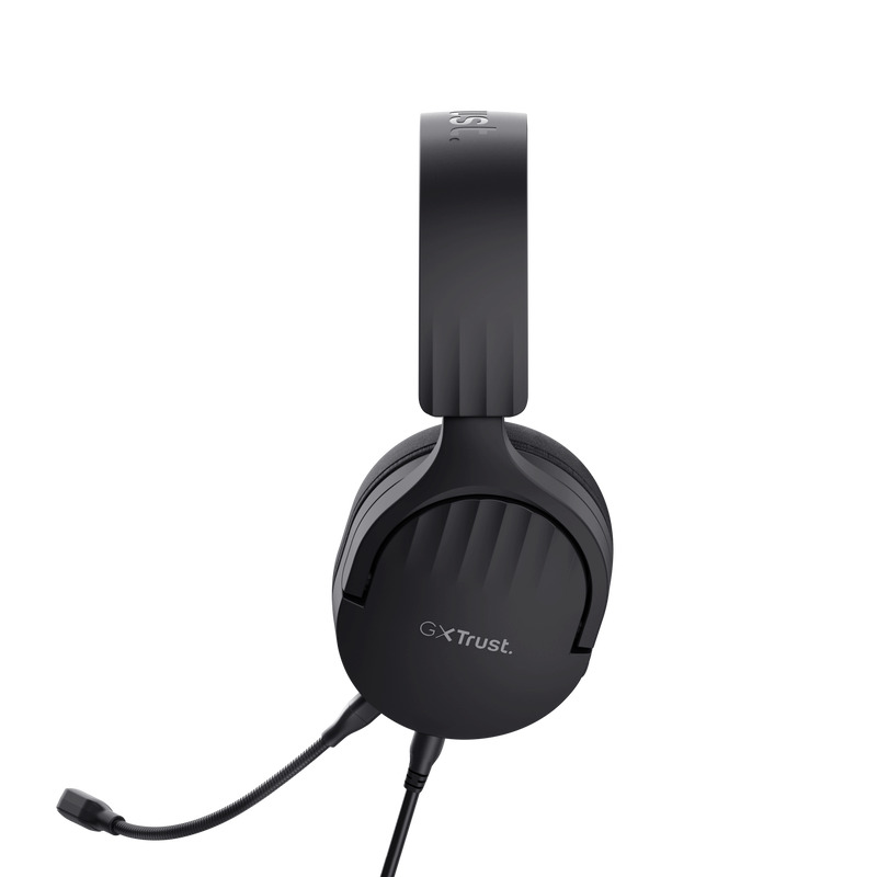 Trust GXT 489 Fayzo Over Ear Gaming Headset με σύνδεση 2x3.5mm Black - Image 3
