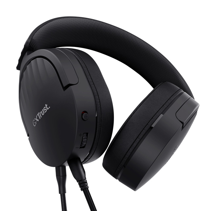 Trust GXT 489 Fayzo Over Ear Gaming Headset με σύνδεση 2x3.5mm Black - Image 5