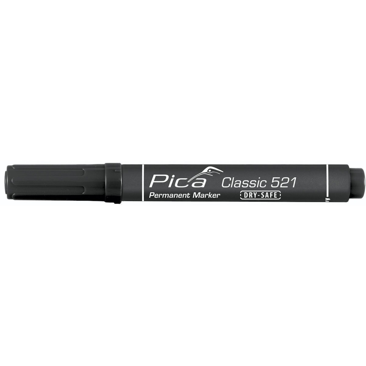 Pica Ανεξίτηλος Μαρκαδόρος 6mm Μαύρος