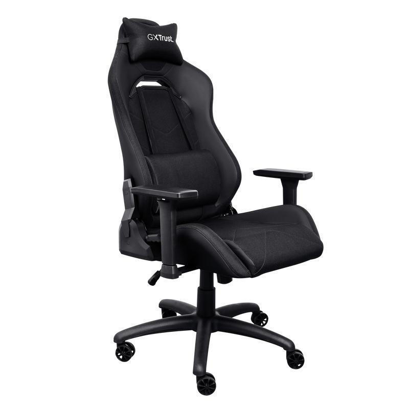 Trust Gxt 714 Υφασμάτινη Καρέκλα Gaming με Ρυθμιζόμενα Μπράτσα Μαύρη - Image 3
