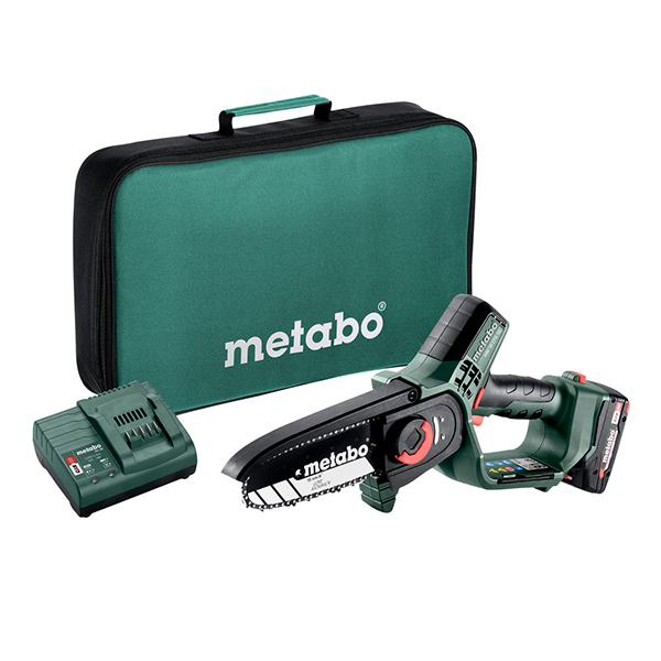 Metabo Ms 18 Ltx Αλυσοπρίονο Μπαταρίας Solo 18V 1.6kg με Λάμα 8cm
