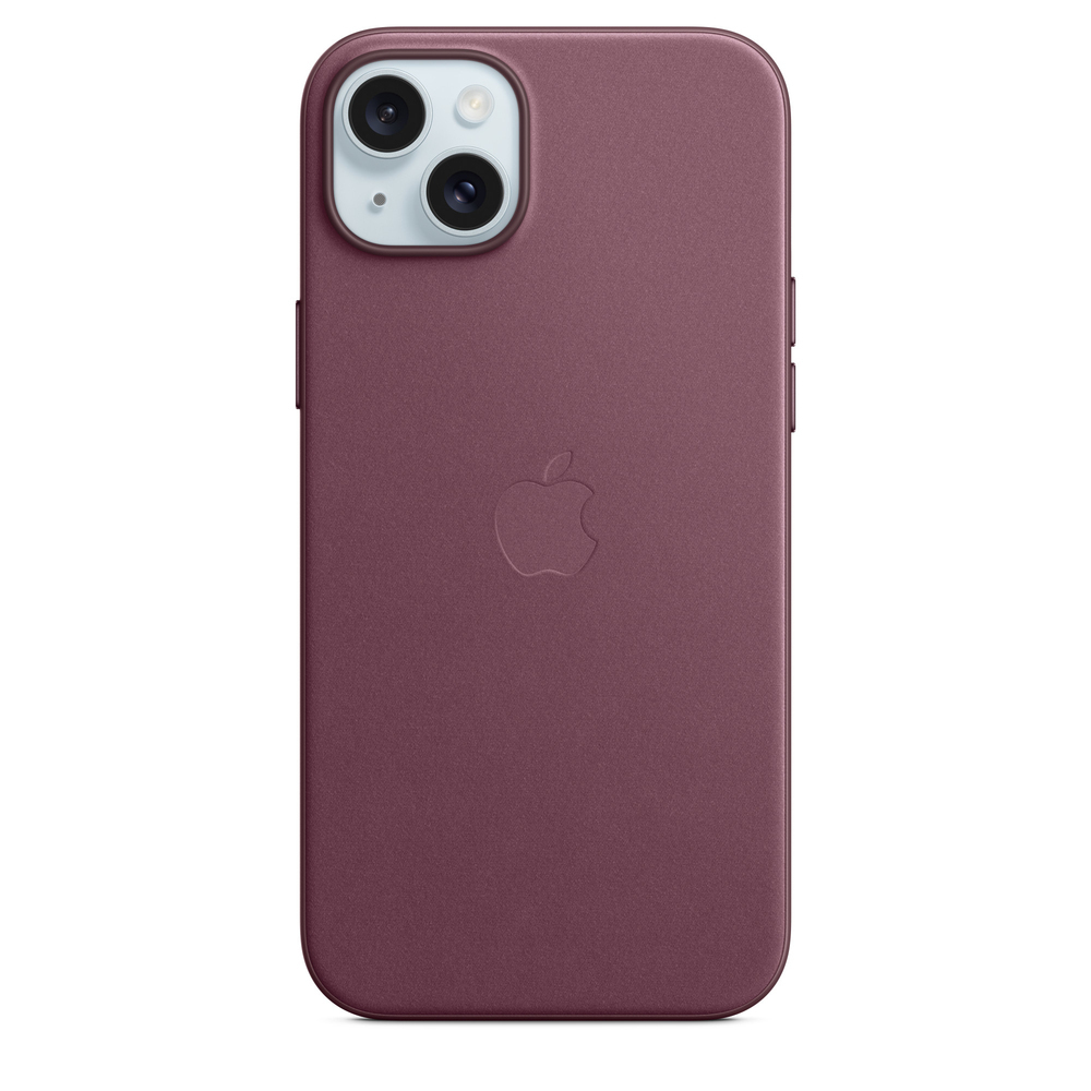 Apple Finewoven Back Cover Υφασμάτινο Mulberry (iPhone 15 Plus) MT4A3ZM/A