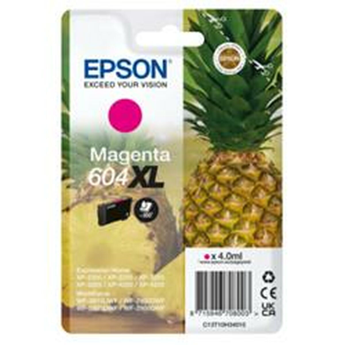 Epson Γνήσιο Μελάνι Εκτυπωτή InkJet Ματζέντα (C13T10H34020)