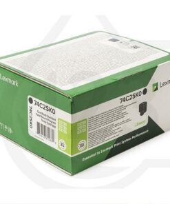 Lexmark 74C20KE Γνήσιο Toner Laser Εκτυπωτή Μαύρο