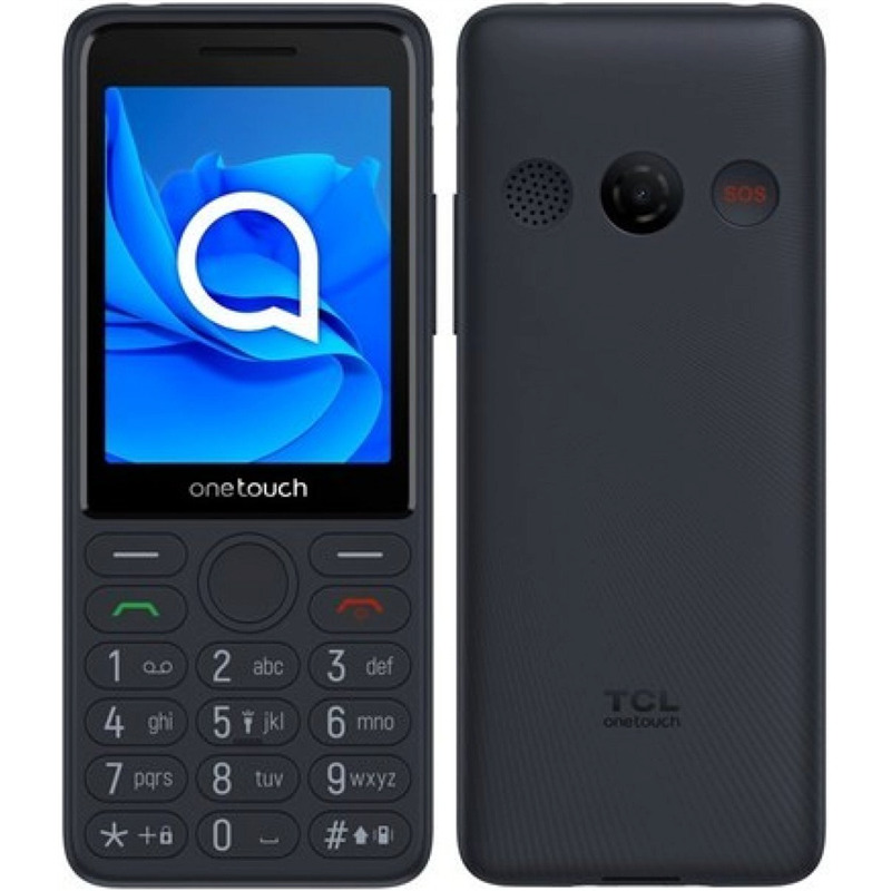TCL OneTouch 4022 Dual SIM Κινητό με Κουμπιά Dark Night Gray - Image 2