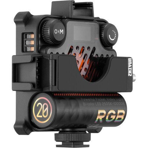 Zhiyun Fiveray Μ20C RGB LED Light Combo Daylight 10,000K 20W με Φωτεινότητα LUX 276 Lux - Image 4