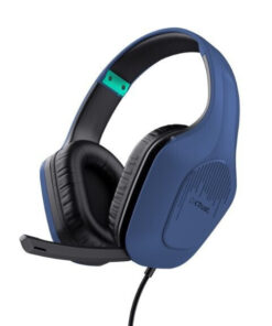 Trust GXT 415 Zirox Over Ear Gaming Headset με σύνδεση 3.5mm Μπλε