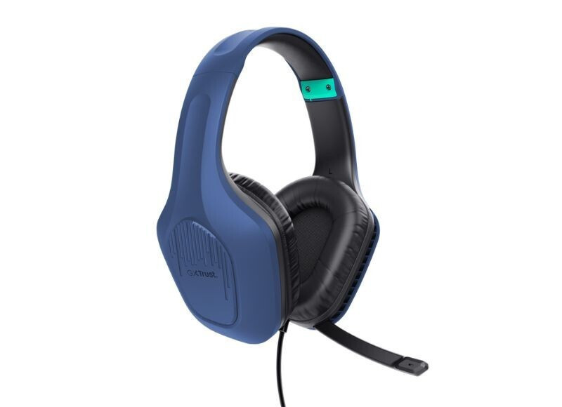 Trust GXT 415 Zirox Over Ear Gaming Headset με σύνδεση 3.5mm Μπλε - Image 5