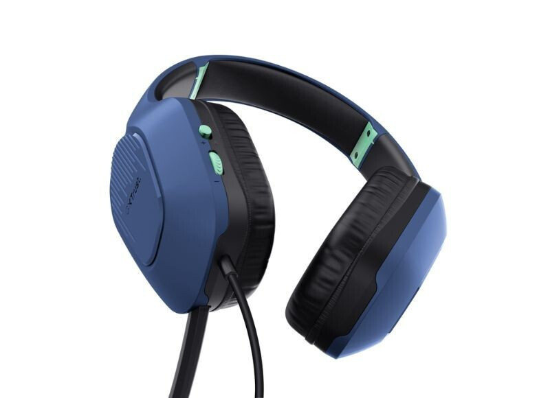 Trust GXT 415 Zirox Over Ear Gaming Headset με σύνδεση 3.5mm Μπλε - Image 6