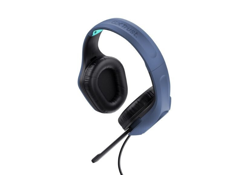 Trust GXT 415 Zirox Over Ear Gaming Headset με σύνδεση 3.5mm Μπλε - Image 7