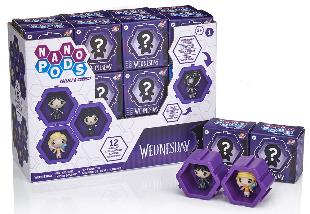 Giochi Preziosi Παιχνίδι Μινιατούρα Wednesday Nano Pods 4.5εκ. (Διάφορα Σχέδια) 1τμχ - Image 2