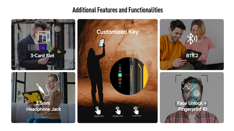 Ulefone Armor Pad 2 4G 11" Tablet (8GB/256GB) Μαύρο - Image 9